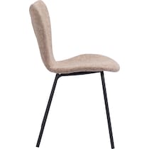 linea light brown dining chair   