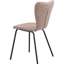 linea light brown dining chair   