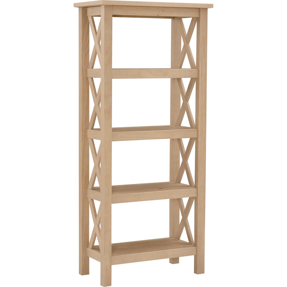 linna light brown bookcase   