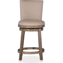 linna light brown counter height stool   