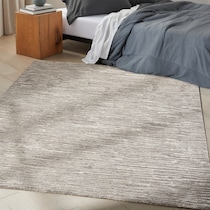 linnea gray area rug  x    