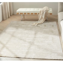 linnea white area rug  x    