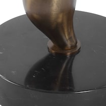 lino dark brown drink table   