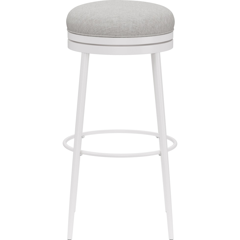 linus swivel bar stool white bar stool   