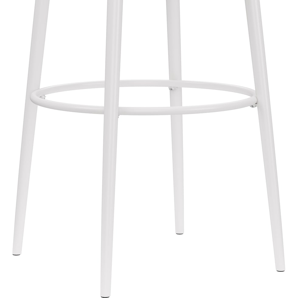 linus swivel bar stool white bar stool   