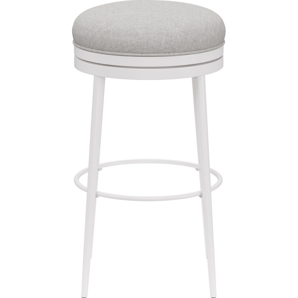 linus white counter height stool   