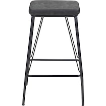 linz black counter height stool   