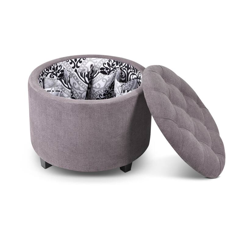 Lisbon Storage Ottoman Value City Furniture