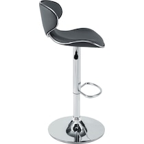 liv gray bar stool   