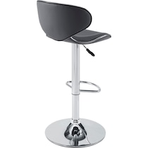 liv gray bar stool   