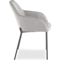 liv gray dining chair   