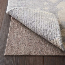 lock light brown rug pad   