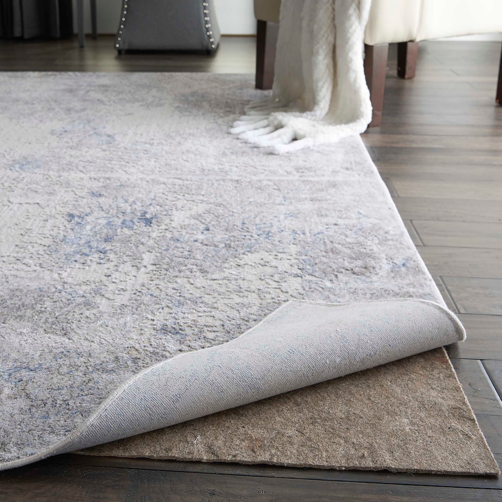 lock light brown rug pad   