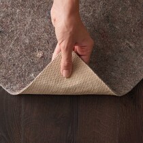 lock light brown rug pad   