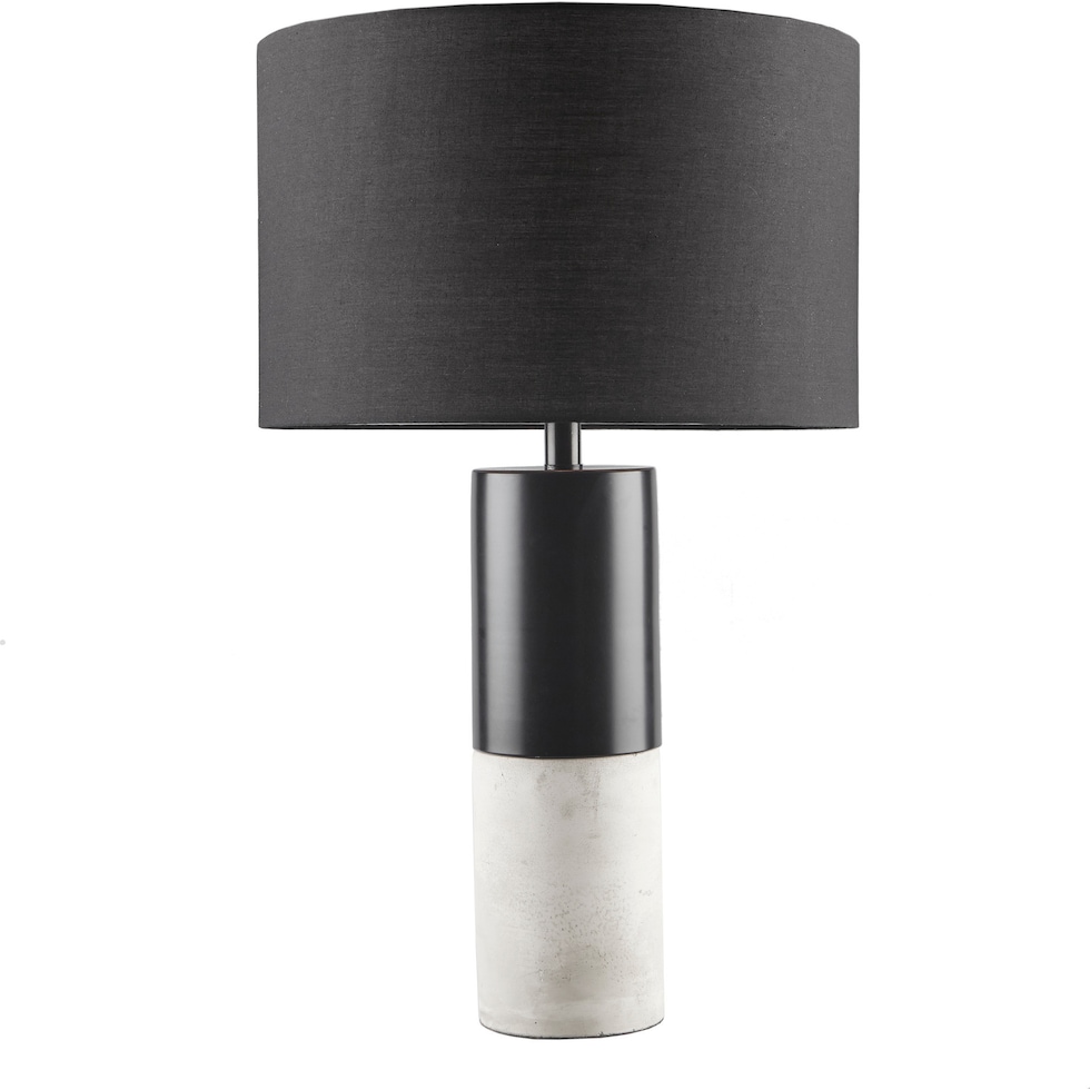 lodi black table lamp   