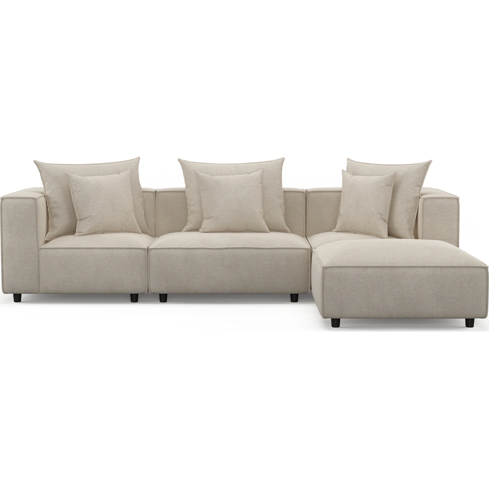 logan light brown  pc living room   
