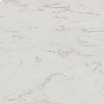 lohan white accent table   