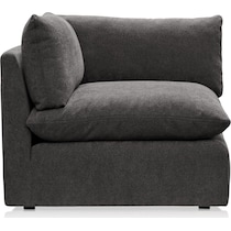 lola gray corner chair   