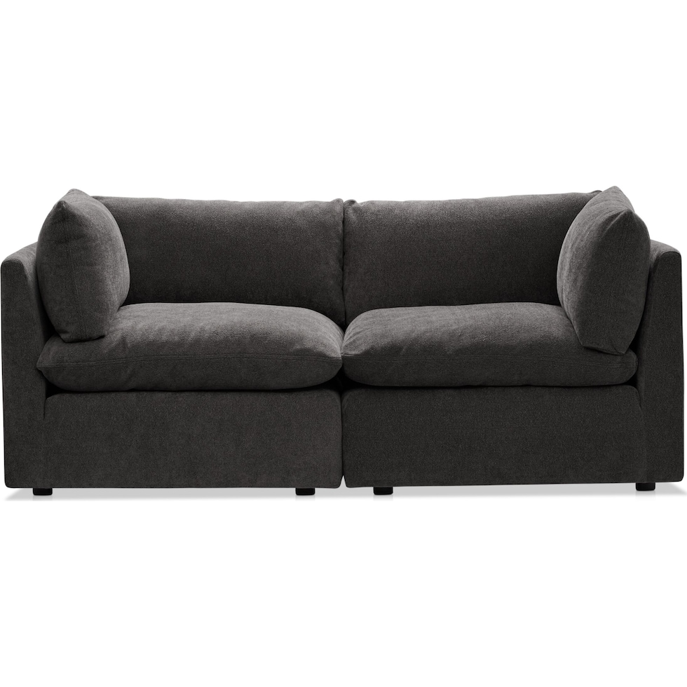 lola gray sofa   