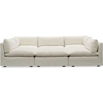 lola white sectional   