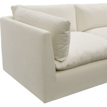 lola white sectional   