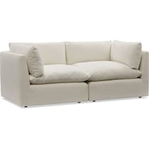 lola white sofa   