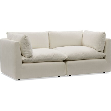 Lola 2-Piece Sofa - Ivory