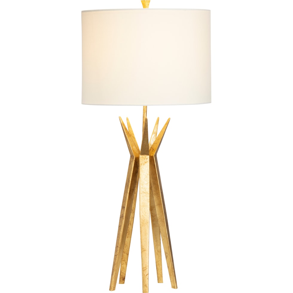 london gold table lamp   