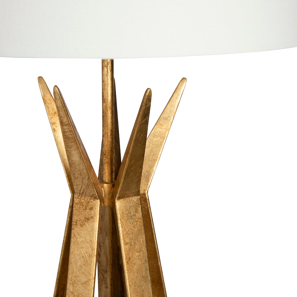 london gold table lamp   