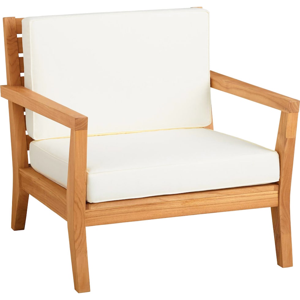 long beach natural antique white outdoor chair   