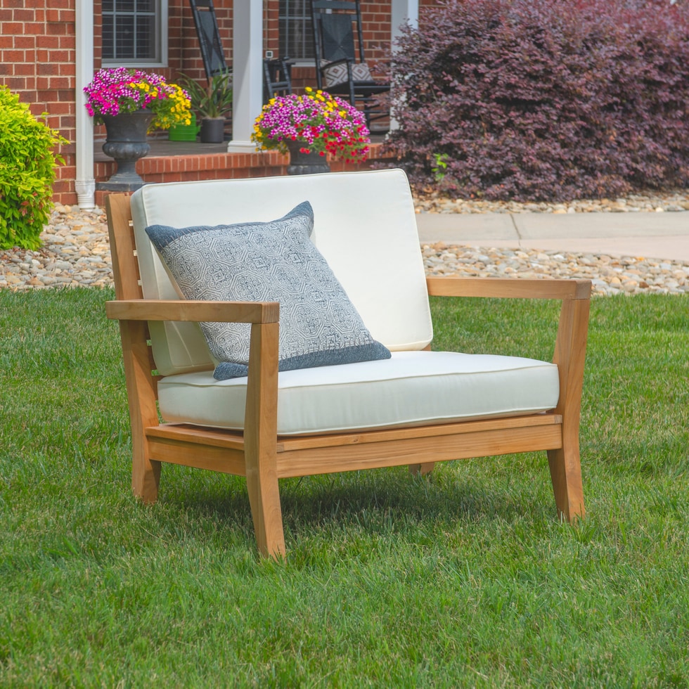 long beach natural antique white outdoor chair   