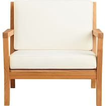 long beach natural antique white outdoor chair   