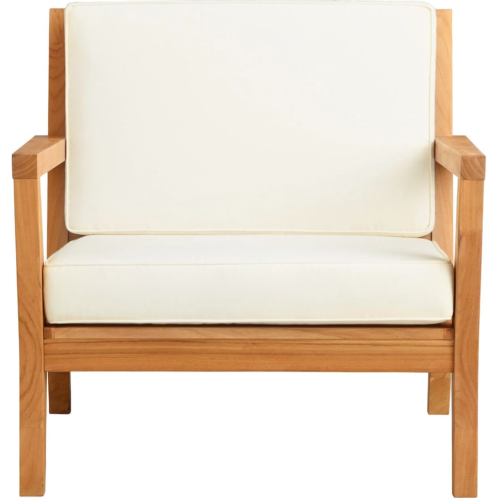 long beach natural antique white outdoor chair   