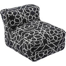 longport black white outdoor chair   