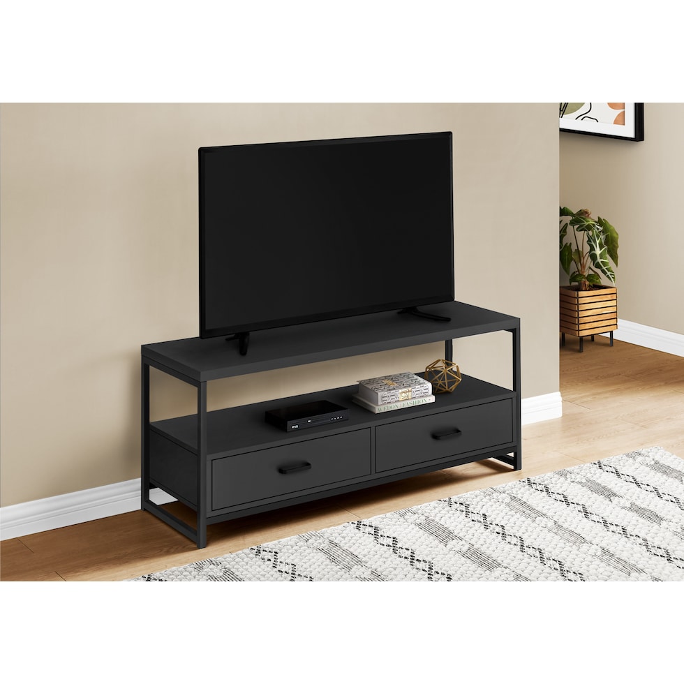 lonsdale black tv stand   