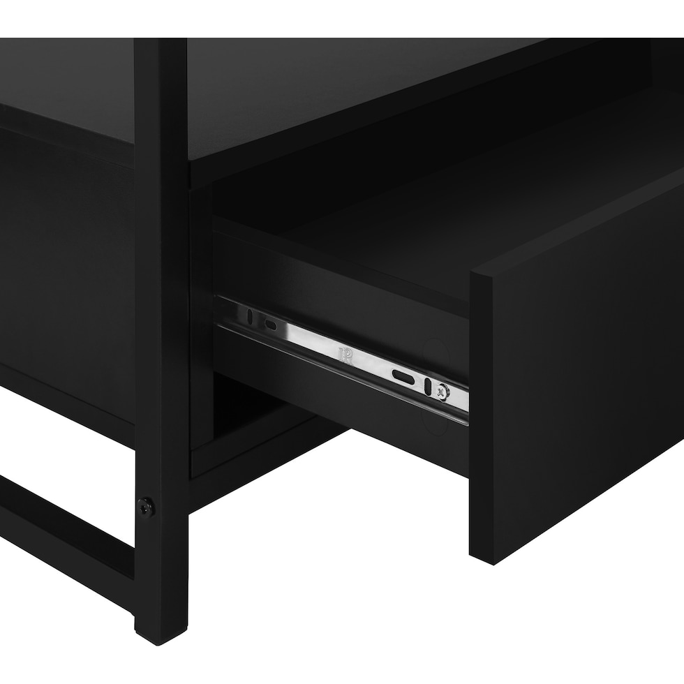 lonsdale black tv stand   