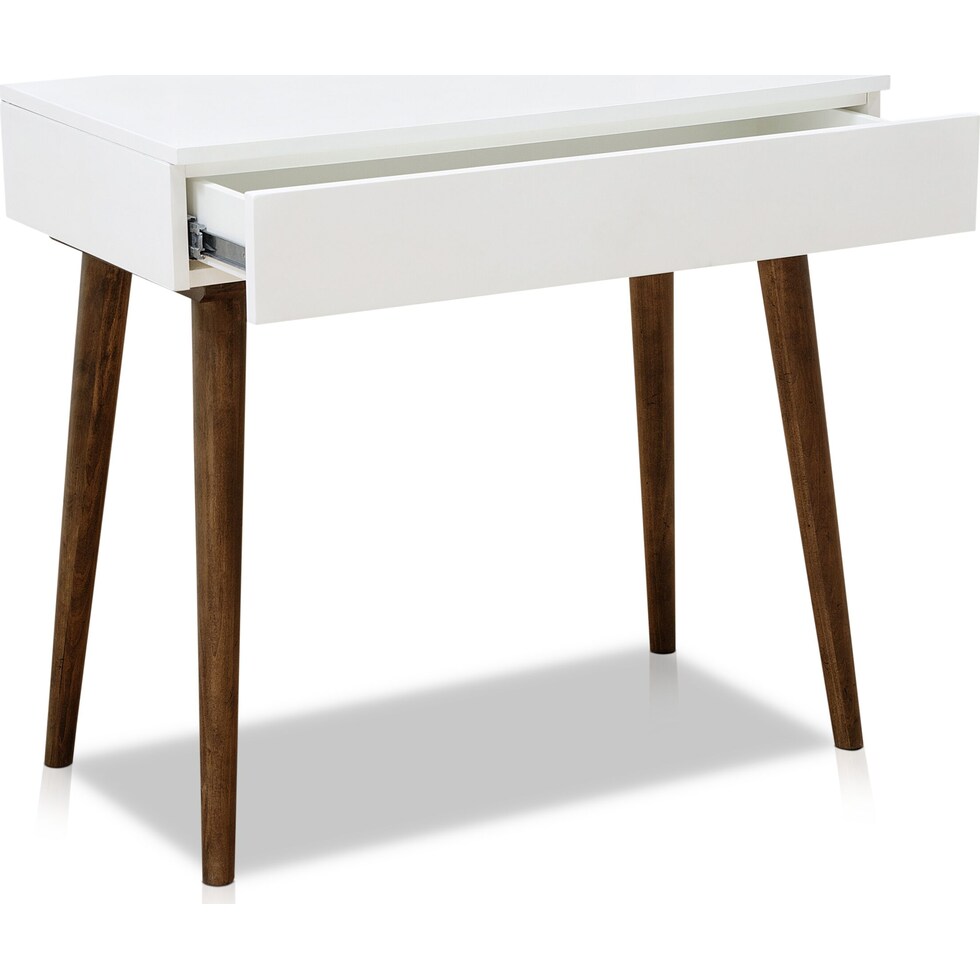 lorain white desk   