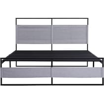 lorcan gray king bed   