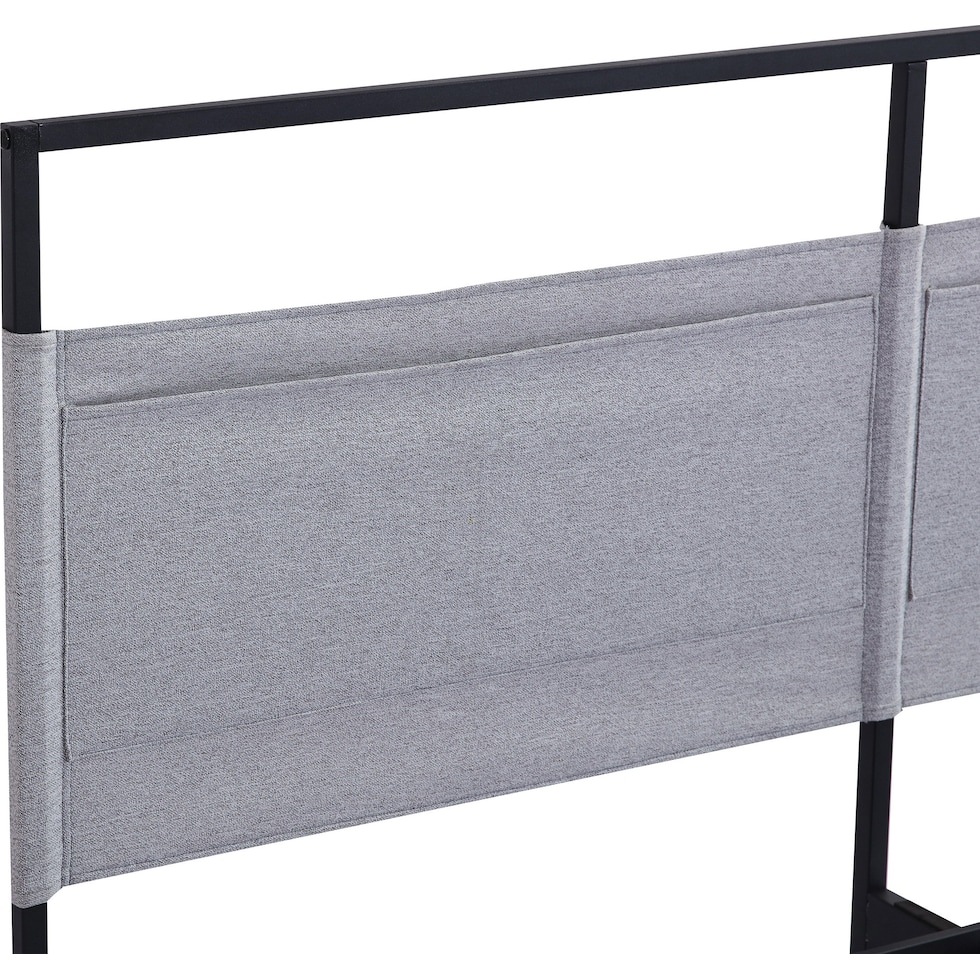 lorcan gray king bed   