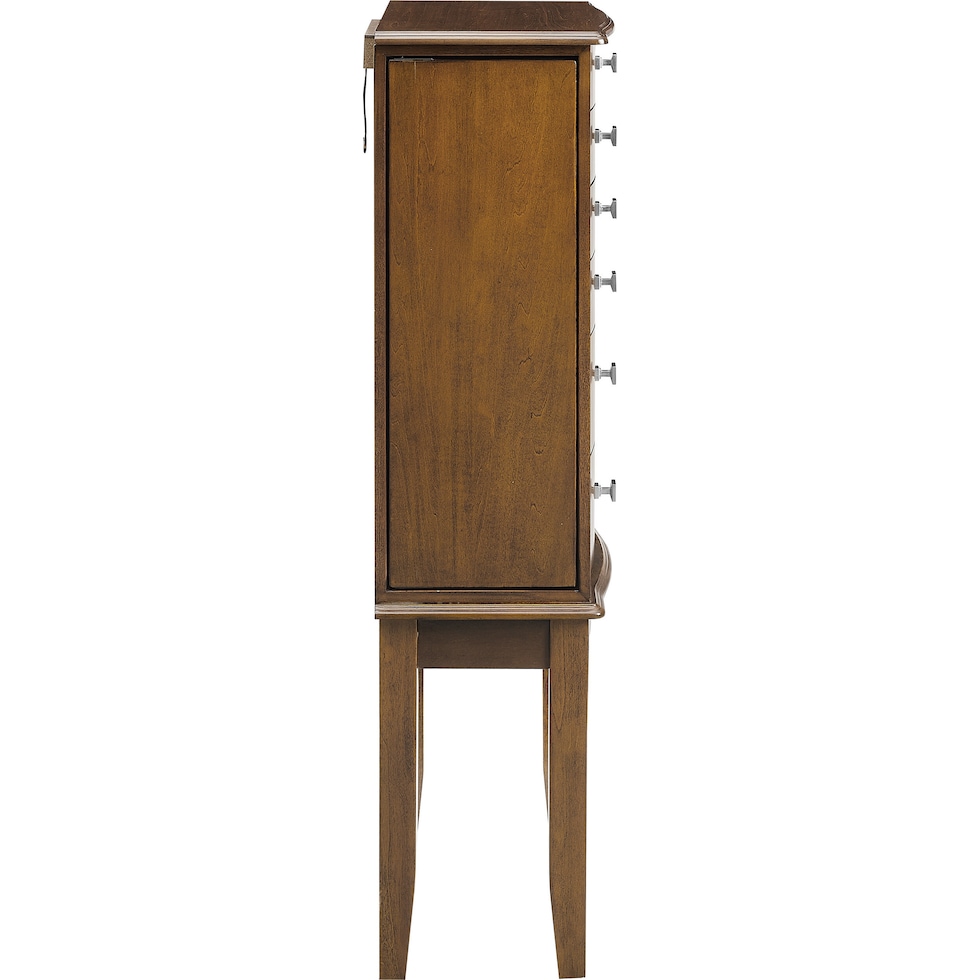 lorden dark brown armoire   