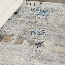lorelei gray area rug  x    