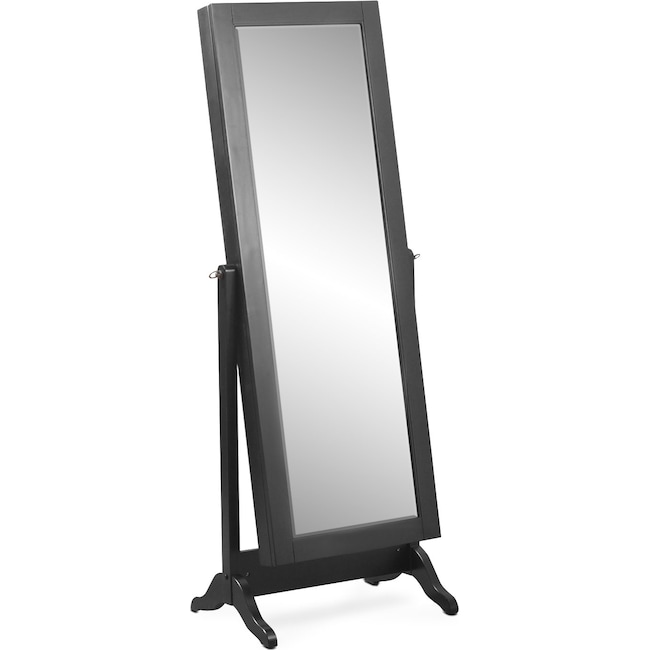 Bedroom Furniture - Loren Cheval Storage Mirror