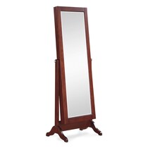 loren dark brown mirror   