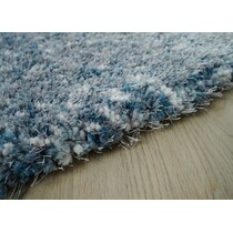 lorena blue area rug  round   