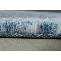 lorena blue area rug  round   