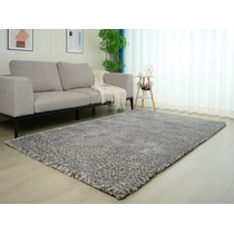 lorena gray area rug  x    
