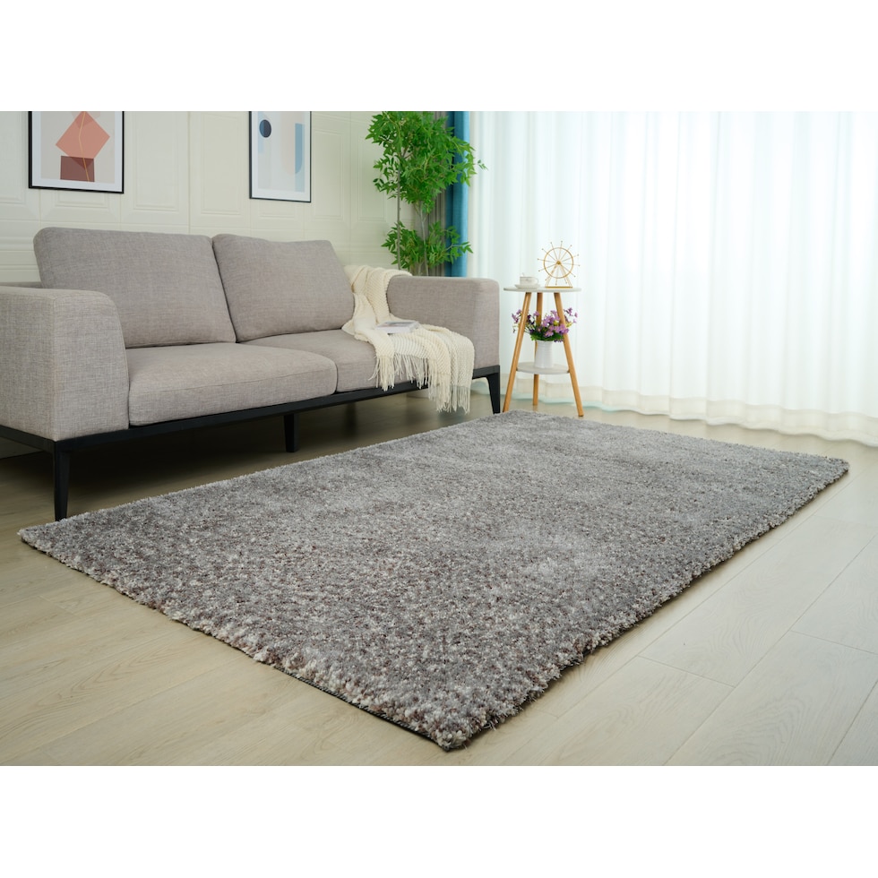 lorena gray area rug  x    