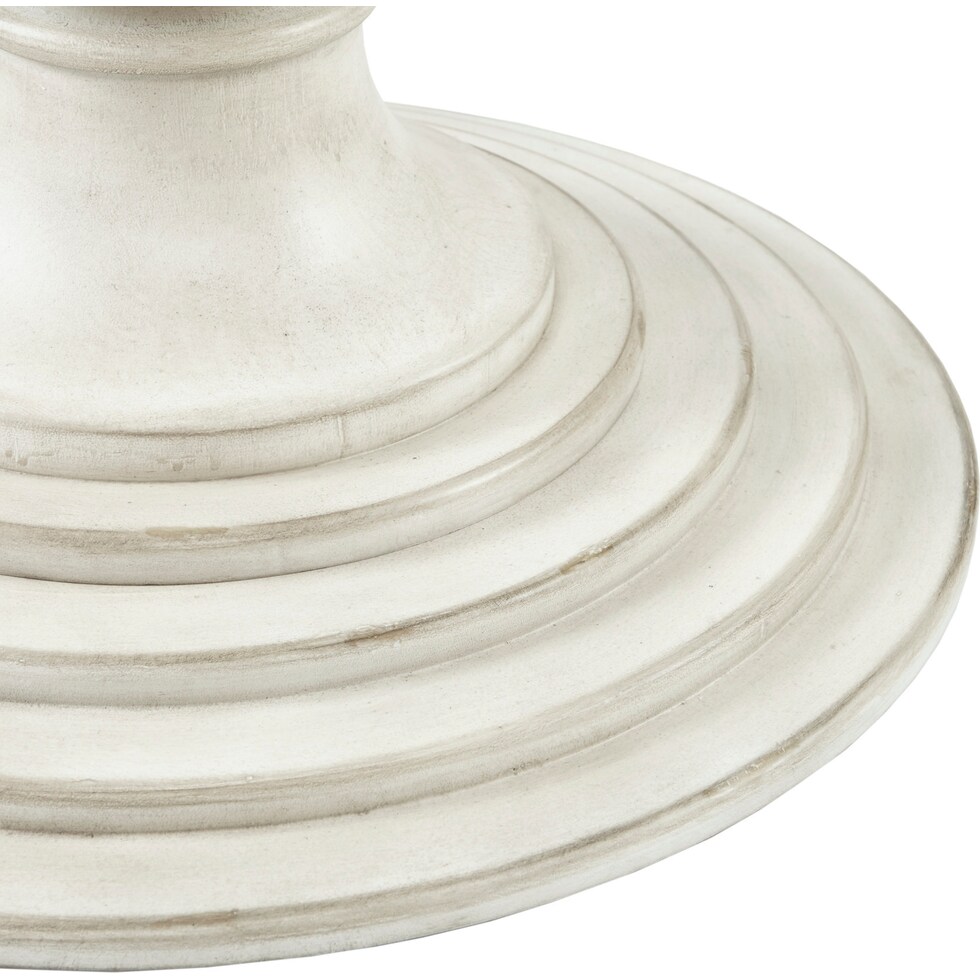lorenzo walnut cream dining table   