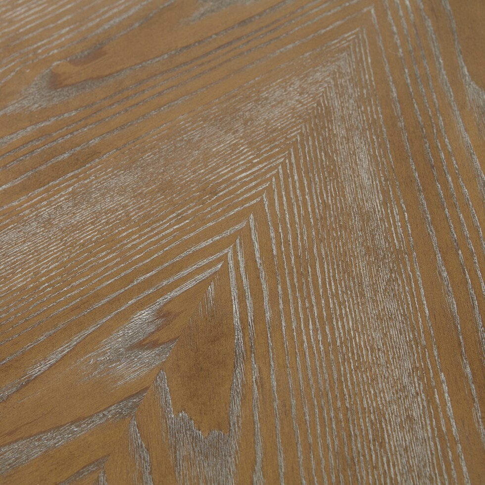 lorenzo walnut cream dining table   
