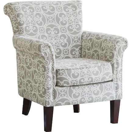Loretta Accent Chair - Gray